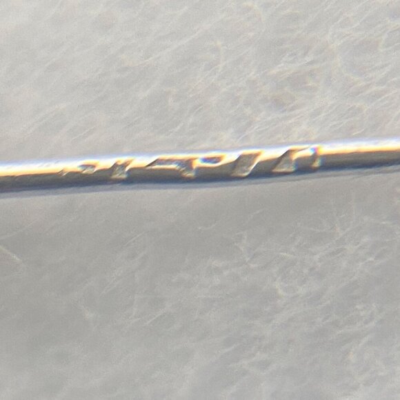 Sterling Silver 925 1.5" Hollow Scalloped Hinged Hoop Earrings - Picture 7 of 16